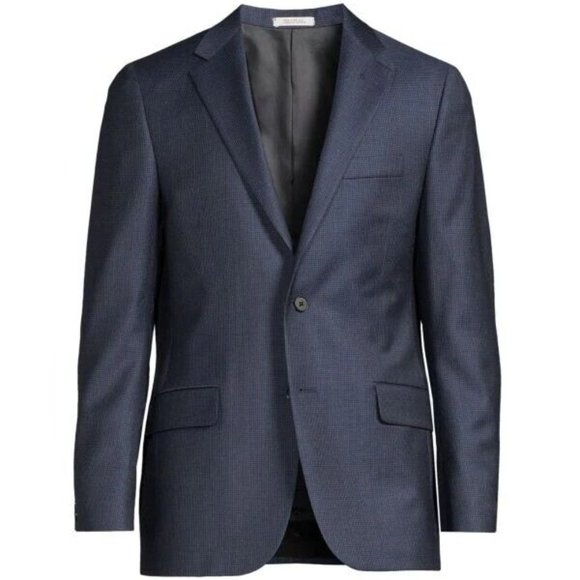 Hickey Freeman Milburn II Textured Wool Blazer, 100% wool, 46 R Made in USA